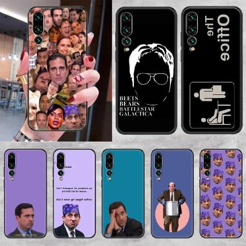 TV The Office Phone case For Huawei P Mate P10 P20 P30 P40 10 20 Smart Z Pro Lite 2019 black pretty back fashion hoesjes soft