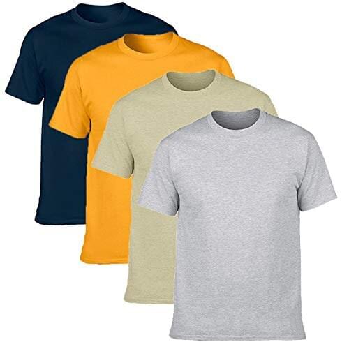 2020 Womens Color 2020 solid color T-shirt cotton casual