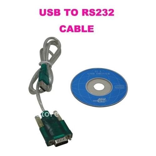 USB TO RS232 Cable Multifunction With USB Driver for Walkie Talkie Programming or Computer/Laptop