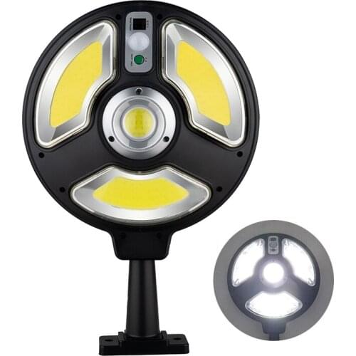 Outdoor LED Solar Street Light Waterproof PIR Sensor Wall Lamp Human Induction COB Industrial Garden Smart Remote Control Lamp