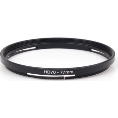 Pixco B70-77mm Metal Filter Adapter For Hasselblad / Bay Bayonet 70 Lens to 77mm Accessory