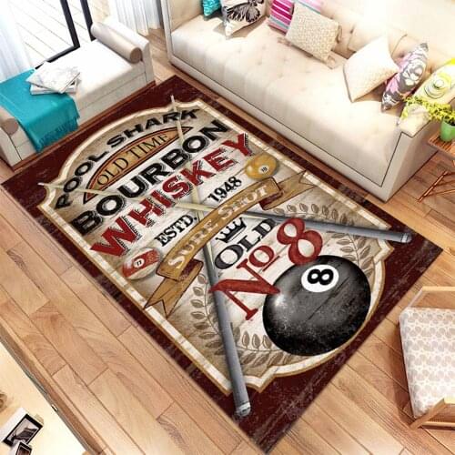 Modern Area Rug, Custom Rug, Floor Carpet, Tennessee Carpet, Non Slip Floor Carpet, Bourbon Carpet, Whiskey Rug