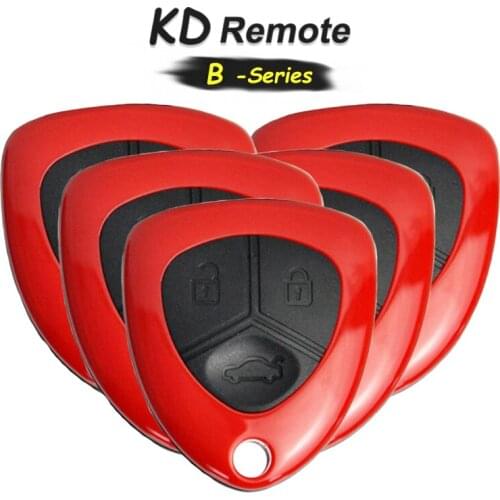 KEYECU 5x B-Series B17 Universal Remote 3 Button for KD900 KD900+, KEYDIY Remote for B17