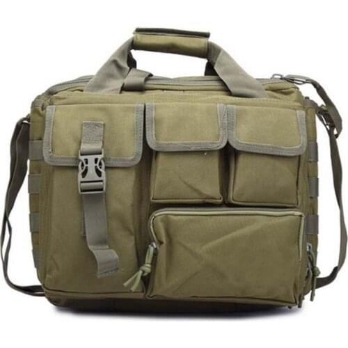 Military Laptop Handbags Tactical Nylon Shoulder Bag Messenger Bag Briefcase Outdoor Climbing Hiking Bag