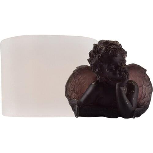 U90E Little Angel Silicone Mold Resin Epoxy Casting Making DIY Soap Candle Jewelry