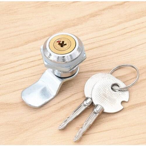 MS403 cabinet cam locks, Cross copper cylinder,for Distribution box,tin trunk,office file / network cabinets, lock ware
