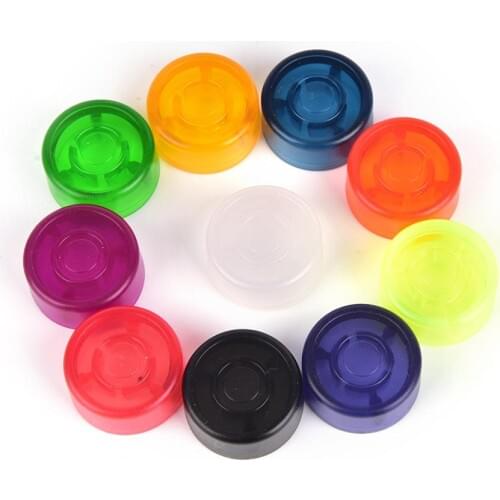 10 pcs Footswitch Topper Random Color Plastic Bumpers For Guitar Effect Pedal protector Guitar accessories