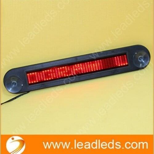 12V RED one line Display Scrol LED Message Display Board for car window