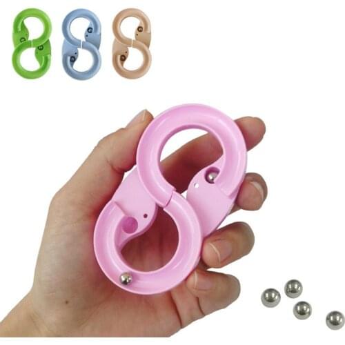 3PCS Creative Childrens Palm Mini Track Ball Educational Toy Hand Brain Coordination Training Sensory Educational Toys For Kids