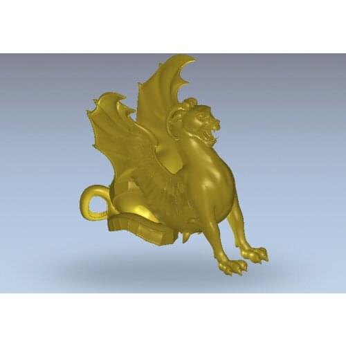 3D model fly bird animal statue for artcam type3 cnc router engraving STL format file for sale M433