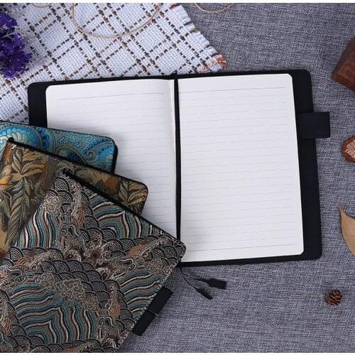 A6 size Vintage notepad for students Creative printing cover notebook Gift memo note Office stationery notebook
