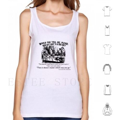 Alice In Quote. Tank Tops Vest Alice In Grateful Dead Trip Lsd Hippy Hippies Timothy Leary Terence Mckenna Mushroom