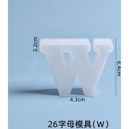 English Alphabet Creative Handmade Decoration Jewelry Silicone Multifunction Special I Love You Mold Gift For Girls And Boys