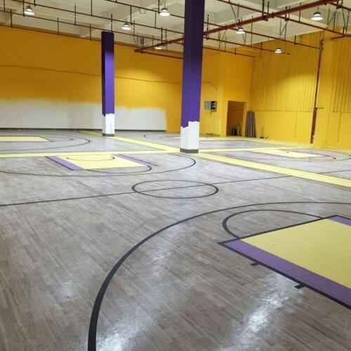 Beable PVC Floor Mat In Roll For Basketball Court Mat