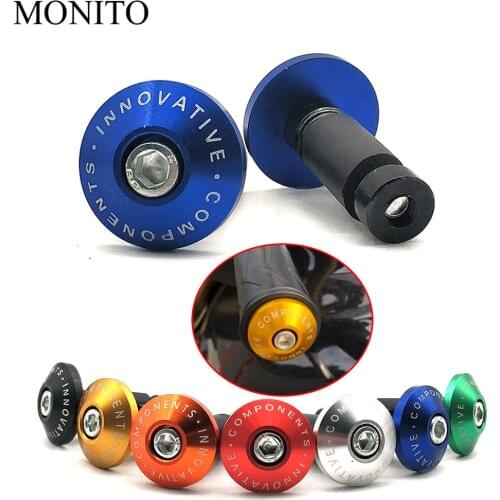 For Honda CB1100 GIO CRF1000L AFRICA TWIN CBF 1000 CB600F Motorcycle Handle Ends Bar Balanced Plug Slider Handlebars Cap Grips