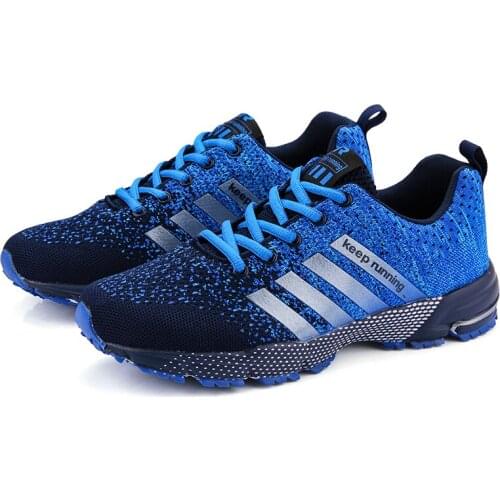 Men Running Shoes Breathable Outdoor Sports Shoes Lightweight Sneakers Casual Shoes Walking Shoes Comfort Men Flats