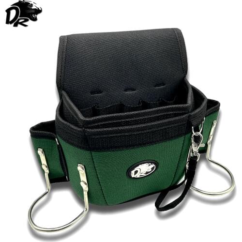 DR Carpenters Tool Waist Bag Storage Hammer Holder Bags Work Pocket Gadget Utility Pouch With Adjustable Belt Electricians