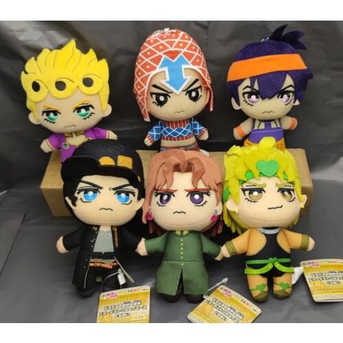 Jojos Bizarre Adventure Tomoni Noriaki Kakyoin Stardust Crusaders Dio Brando Giorno Narancia MistaPlush Doll