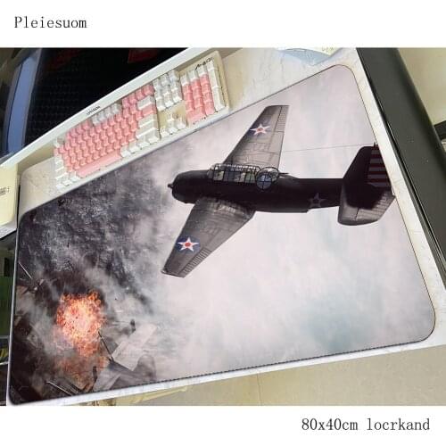 War thunder mousepad gamer Natural Rubber 800x400mm gaming mouse pad anime notebook pc accessories laptop padmouse ergonomic mat