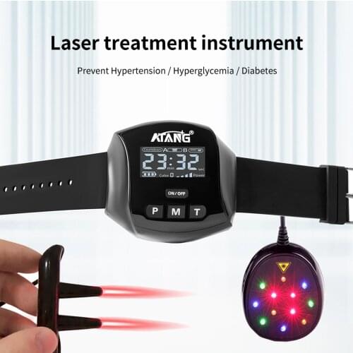 Laser blood irradiation home use 650nm laser watch hypertension ailments comprises of GaA/AS semiconductor Dredge blood vessels