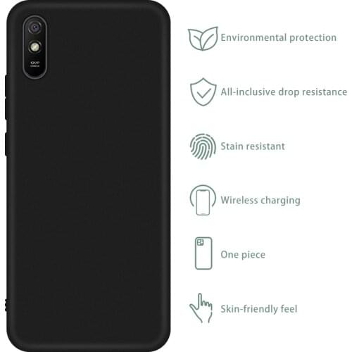 Soft TPU Matte Case For Xiaomi Redmi Note9 9s Pro Max Ultra Thin Black Silicon Phone Case For Redmi Note 10 Protector Cover Capa