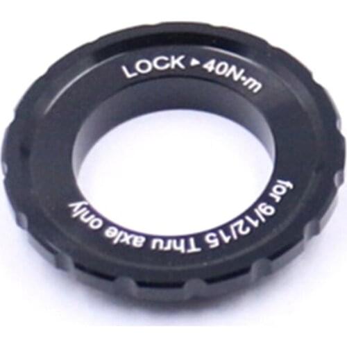 New Bicycle Centerlock Adapter Disc Brake Rotor Cover for 12/15/20MM Thru Axle Aluminum Alloy Bicycle Accessories
