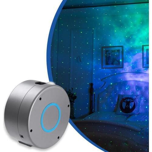 Starry Sky Projector LED Star Nebula Night Light 7 Colors RGB Remote Control Night Lamp Projection Children Kids Night Lighting