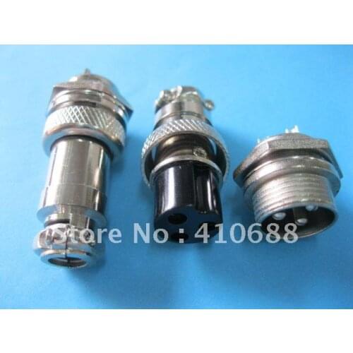 XLR Audio Cable Connector 6 Pin 12mm Chassis Moun High Quality Hot Sale 30 Pcs Per Lot