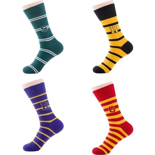 Funny Men Socks Girl Cotton Harajuku Classic Mystery Cosplay Party Wizard Gift Fans High Quality Calcetines Designer Wholesale