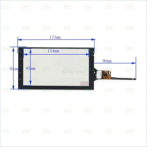 ZhiYuSun 175*100 New 7Inch CapacitiveTouch Screen 175mm*100mmcompatible compatible HST105T25 R14392