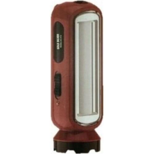 GOLD SILVER GS-4110 1 WATT FLASHLIGHT RECHARGEABLE ISILDAKLI Net light quality material, long-distance hunting, camping,home, sc