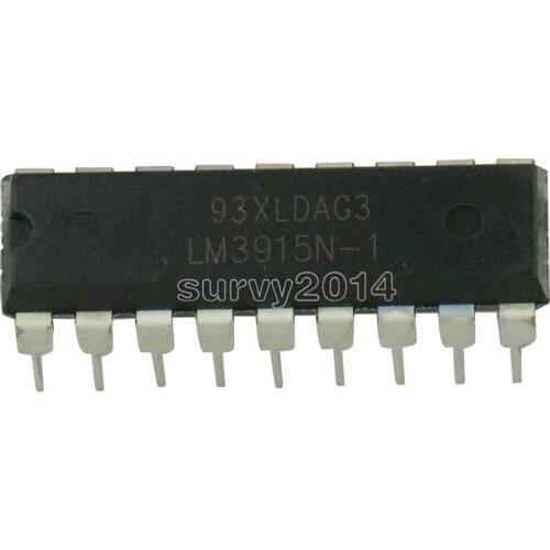 10PCS LM3915N-1 DIP18 LM3915-1 DIP LM3915N LM3915 DIP-18 new and original IC
