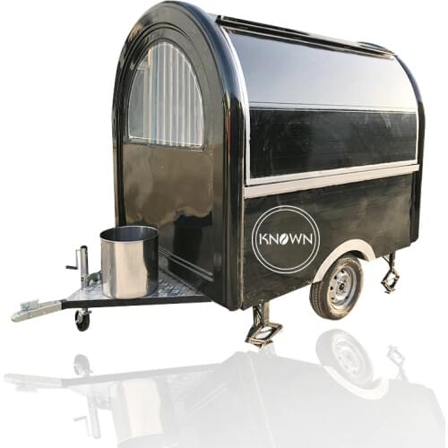 2020 good price food trailer food kiosk mobile food cart food van trailer with 2 wheels