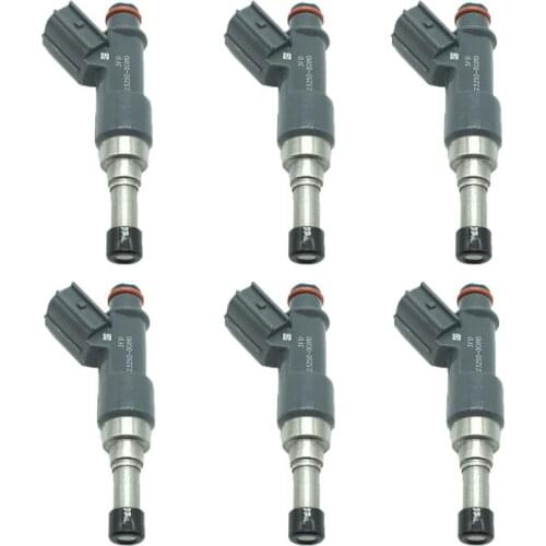 6pcs 23250-75100 Fuel Injector for 4Runner Tacoma 2.7L HILUX 2.7L2005-2013 23209-0C010 23250-0C010