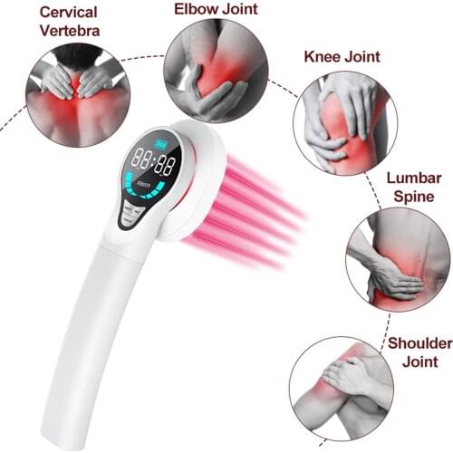 Pain Relief Wound Healing Laser Therapeutic Device LLLT Cold Laser for Joint Muscle Knee Back Shoulder Foot Neck