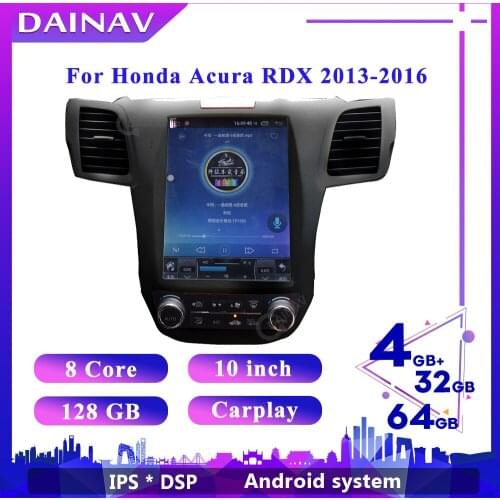 2 din 128G Android car radio For Honda Acura RDX 2013-2016 car GPS navigation DvD player multimedia Stereo receiver Head Unit