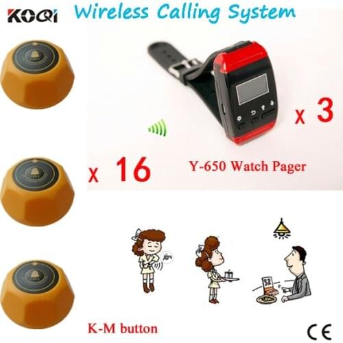 Wireless Order Taking System Guest Restaurant Wireless Guest Service Call Bell Button Pager Waiter Server Service Paging