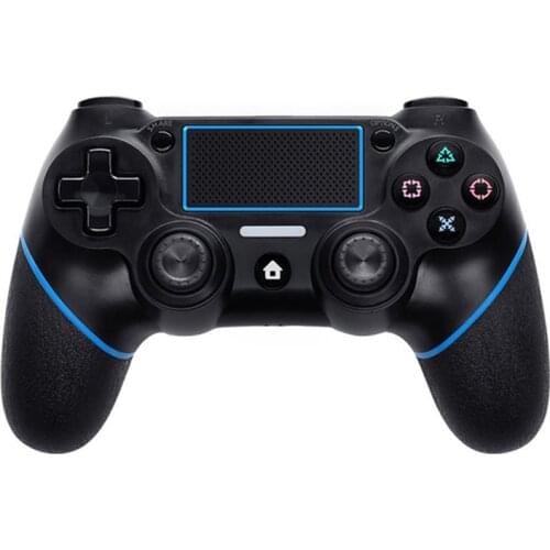 For PS4 Bluetooth-compatible Wireless Gamepad for Playstation 4 Remote Game Controller 6 Axies Gamepad Double shock Joystic PC