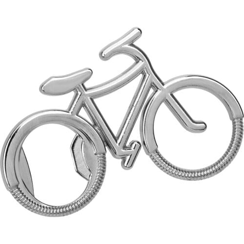 Zinc Alloy Keyring Key Chain Gift for Bicycle Lover Beer Soda Bottle Opener Bike Shape Keychain Bottle Opener