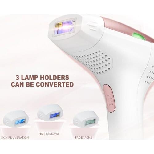 Househould Laser hair removal equipment Photorejuvenation for armpit hair, leg hair, lip hair, whole body painless hair removal