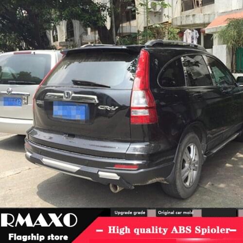 For HONDA CRV Spoiler 2007-2011 CRV High Quality ABS Material Car Rear Wing Primer Color Rear Spoiler
