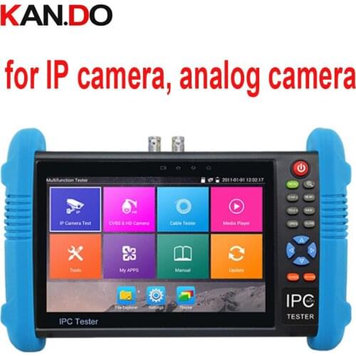 IPC-9800movt Plus IP & Analog AHD HD-TVI CVI SDI Camera Test Camera Tester W/ Screen Display Cctv Camera Display for IP Camera