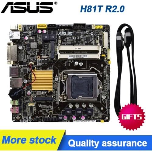 ASUS H81T R2.0 original motherboard LGA 1150 DDR3 for I3 I5 I7 CPU 16GB USB3.0 H81 Mini-ITX desktop motherboard