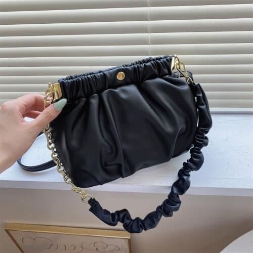 Fashion Women Small Pu Leather Chain Handbags Shoulder Bags Designer Ladies Crossbody Bags for Women High Quality Messenger Bag