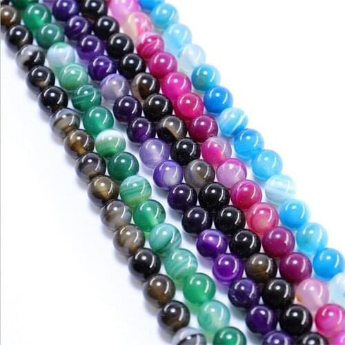 Natural Red Agates Stone Beads Round Carnelian Onyx Loose Beads For Jewelry Making DIY Bracelets Necklace 15'' 4/6/8/10/12mm