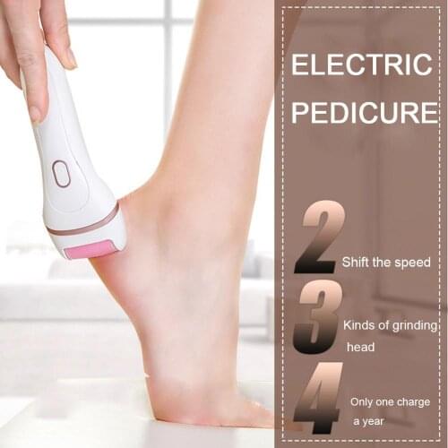 Callus Grinder Rechargeable Electric Foot File Callus Remover Machine Pedicure Device Foot Care Tool Feet Heel Remove Dead Skin