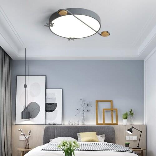 Nordic Led Ceiling Lamp Modern Minimalist Small Apartment Living Room Led Ceiling Lamp Bedroom Dining Room Study Lamp Dimmable