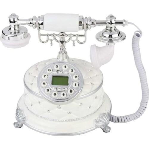 Telefon Retro Vintage Telephone Plate Rotary Dial Antique Telephones Landline Phone For Office Home cordless phone