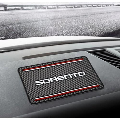 1pcs Car Anti Slip Mat Phone Holder non slip Pad Non-Slip Mat For Kia SORENTO 2017 2018 Accessories Car Styling