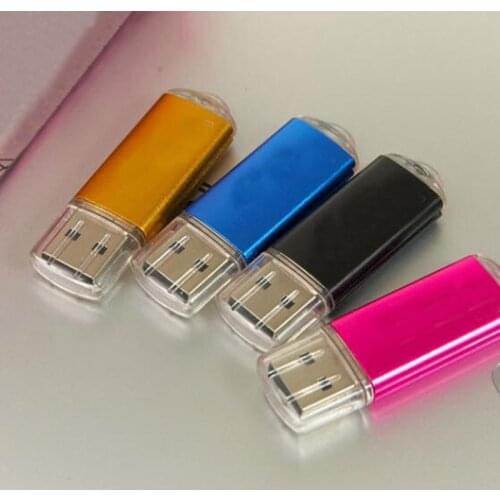 1TB/2TB metal flash drive Upgrade expansion disk Metallic bright Colorful Universal U Disk